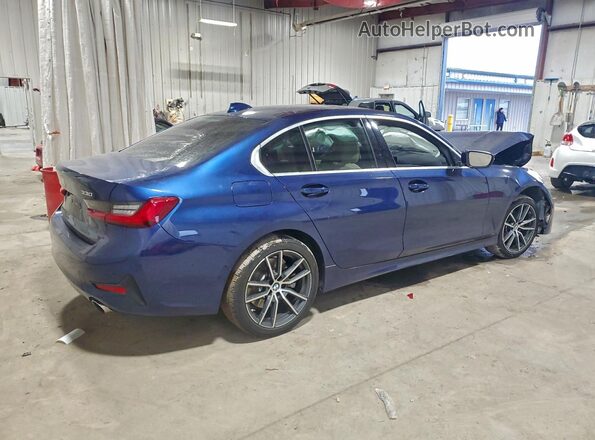 3MW5R7J04L8B04047 2020 BMW 3 SERIES Blue Հետևի աջ