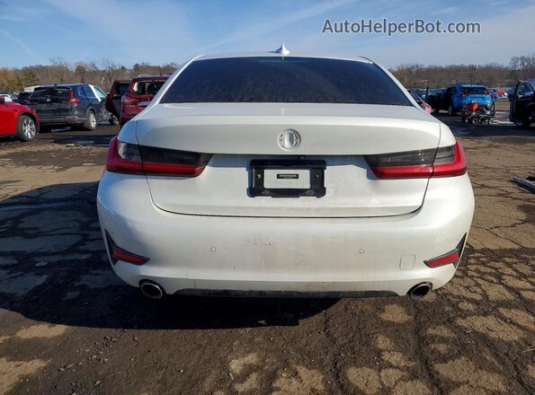 3MW5R7J05L8B19088 2020 BMW 3 SERIES White Widok z tyłu