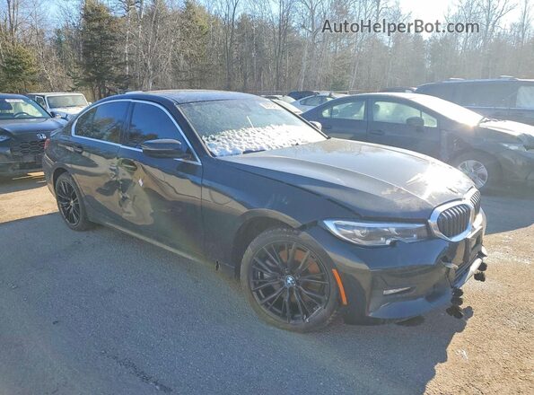 3MW5R7J05M8C10590 2021 BMW 3 SERIES Black წინა მარჯვენა