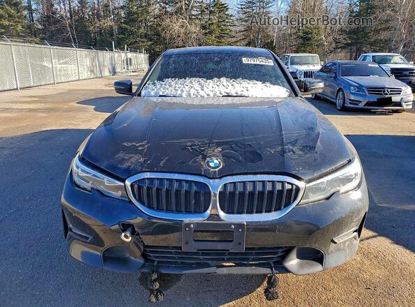 3MW5R7J05M8C10590 2021 BMW 3 SERIES Black წინა ხედი