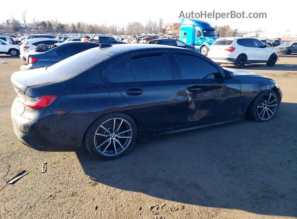 3MW5R7J06L8B20041 2020 BMW 3 SERIES Black უკანა მარჯვენა