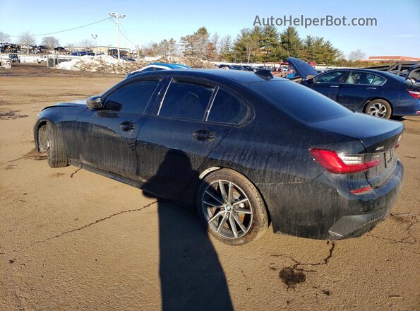 3MW5R7J06L8B20041 2020 BMW 3 SERIES Black უკანა მარცხენა