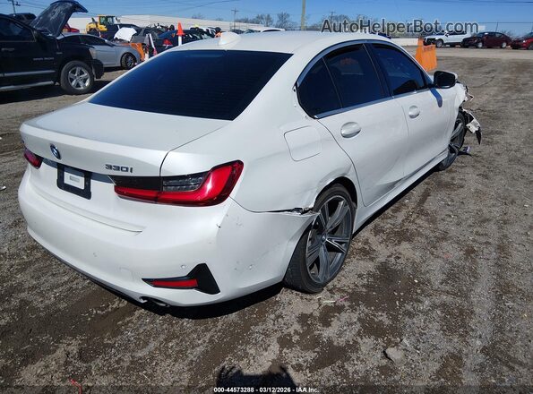 3MW5R7J06L8B25286 2020 BMW 3 SERIES White Trasero derecho