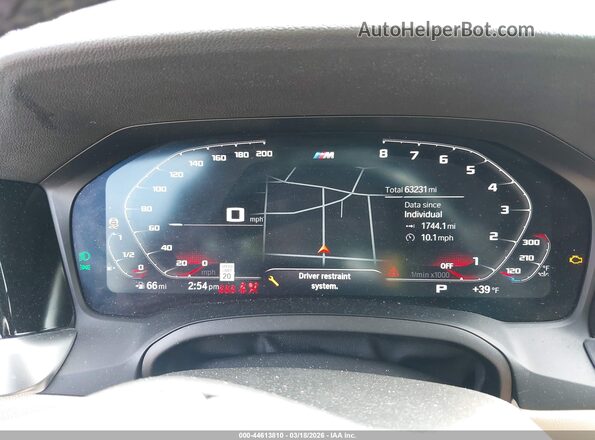 3MW5R7J06M8B49654 2021 BMW 7 SERIES White Widok tylnych siedzeń