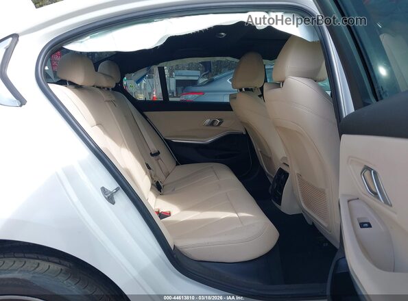 3MW5R7J06M8B49654 2021 BMW 7 SERIES White Widok naklejki z numerem VIN