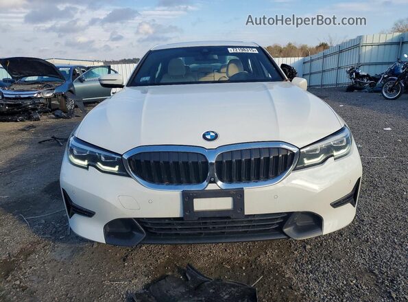 3MW5R7J09L8B13469 2020 BMW 3 SERIES White Вид спереду
