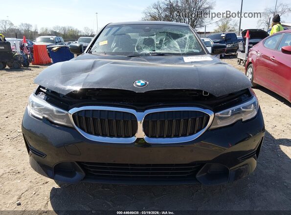 3MW5R7J09L8B24617 2020 BMW 3 SERIES Black Widok wnętrza z tyłu