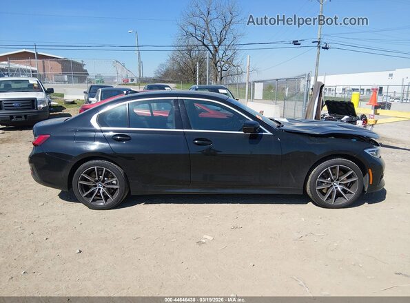 3MW5R7J09L8B24617 2020 BMW 3 SERIES Black Widok wnętrza 360 stopni