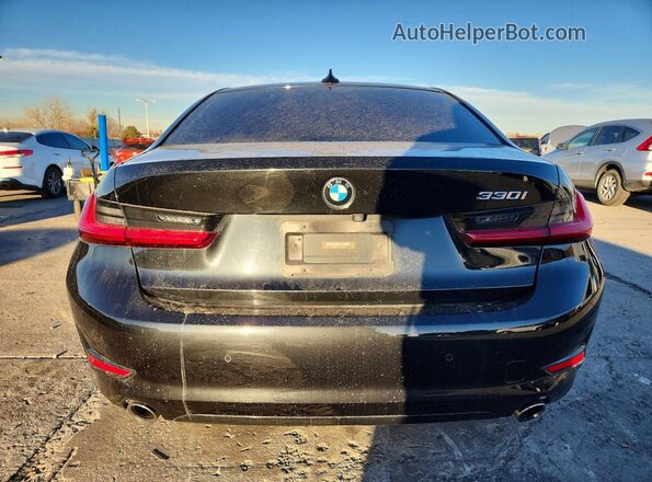 3MW5R7J5XK8B02247 2019 BMW 3 SERIES Black უკანა ხედი