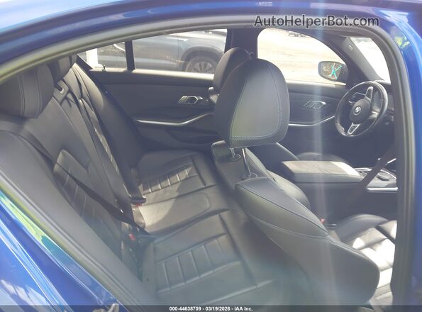 3MW5U7J06M8B55503 2021 BMW M3 Blue 