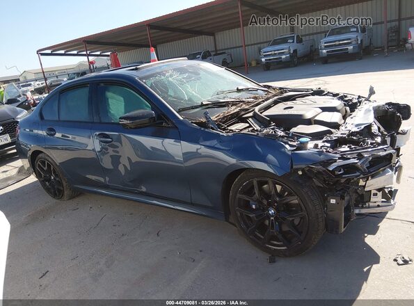 3MW69CW01S8F83726 2025 BMW 3 SERIES Dark Blue Vista interior trasera