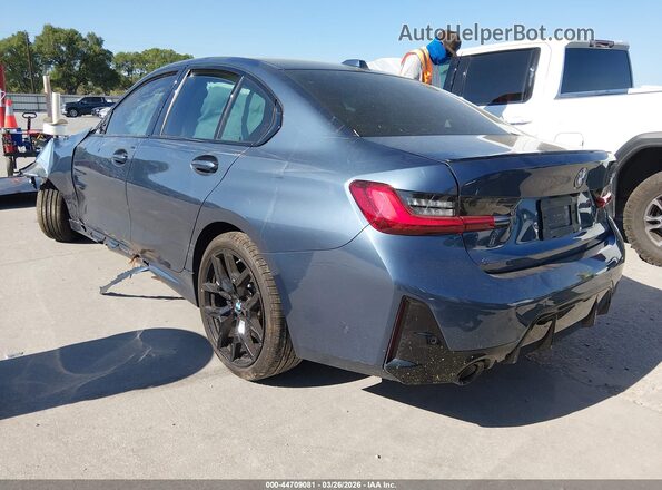 3MW69CW01S8F83726 2025 BMW 3 SERIES Dark Blue Trasero izquierdo