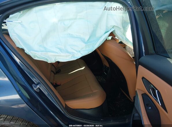 3MW69CW01S8F83726 2025 BMW 3 SERIES Dark Blue Vista de la etiqueta del VIN