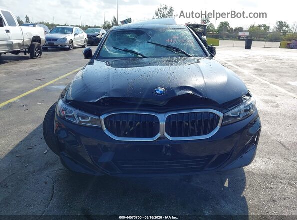 3MW69CW02S8F24281 2025 BMW 3 SERIES Black Вид панелі приладів