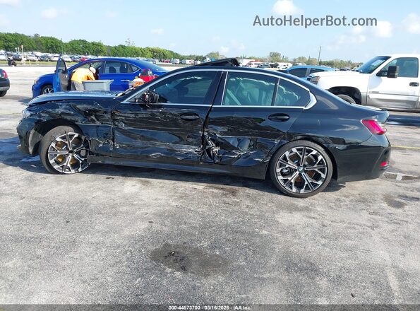 3MW69CW02S8F24281 2025 BMW 3 SERIES Black Вид задньої частини салону