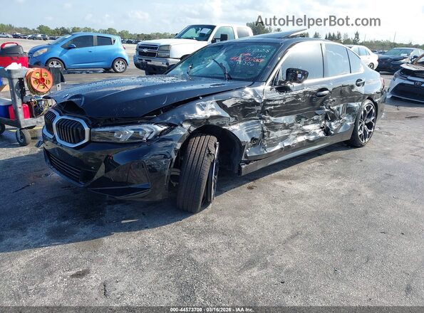 3MW69CW02S8F24281 2025 BMW 3 SERIES Black Передня ліва чверть