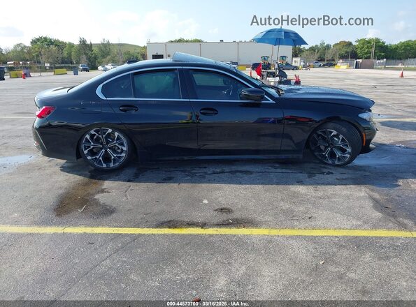 3MW69CW02S8F24281 2025 BMW 3 SERIES Black Вид щитка приладів