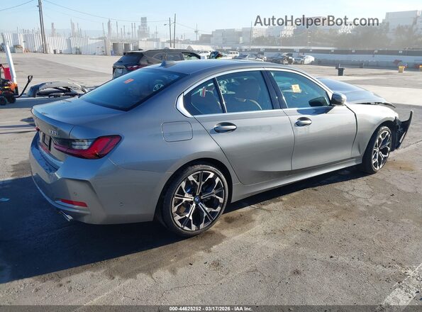 3MW69CW02S8F59015 2025 BMW 3 SERIES Gray Trasero derecho