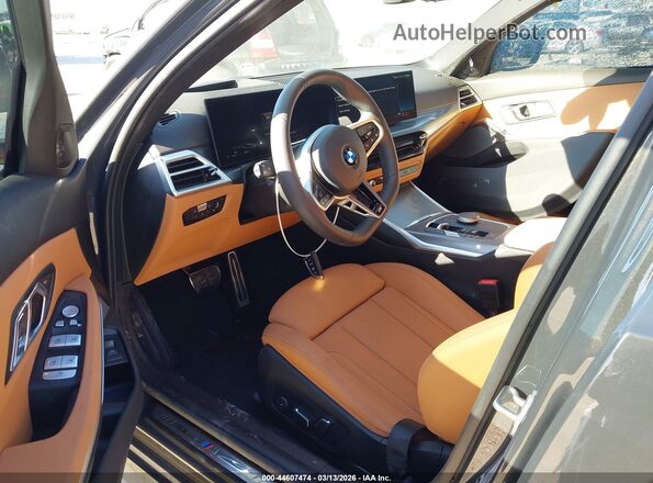 3MW69CW02S8F83606 2025 BMW 3 SERIES Gray Vista interior delantera