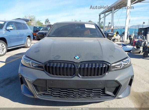 3MW69CW02S8F83606 2025 BMW 3 SERIES Gray Vista del cuadro de instrumentos