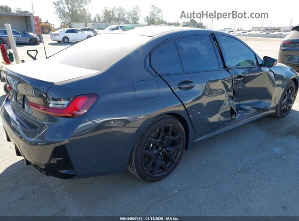 3MW69CW02S8F83606 2025 BMW 3 SERIES Gray Trasero derecho