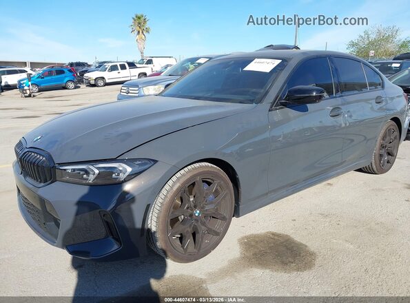 3MW69CW02S8F83606 2025 BMW 3 SERIES Gray Vista tres cuartos delantera izquierda