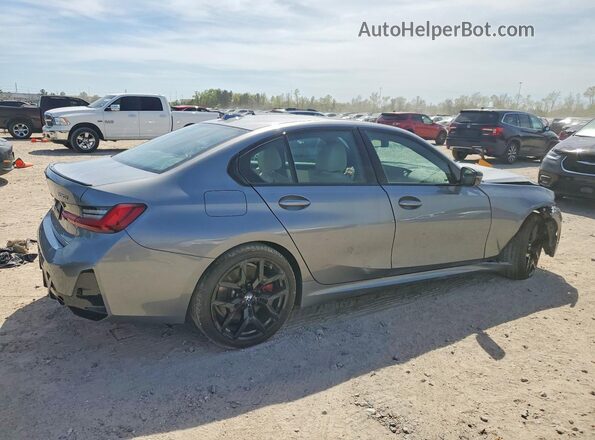 3MW69CW03S8F41929 2025 BMW 3 SERIES Gray Задня права чверть