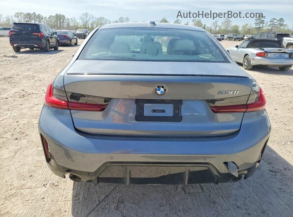 3MW69CW03S8F41929 2025 BMW 3 SERIES Gray Вид ззаду