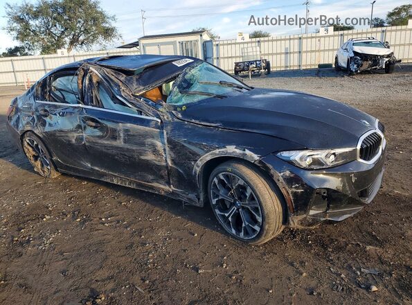 3MW69CW09S8F72280 2025 BMW 3 SERIES Black Przód prawy