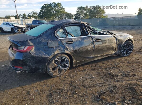 3MW69CW09S8F72280 2025 BMW 3 SERIES Black Tył prawy