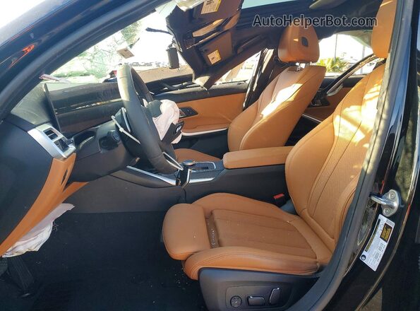 3MW69CW09S8F72280 2025 BMW 3 SERIES Black Widok wnętrza z przodu