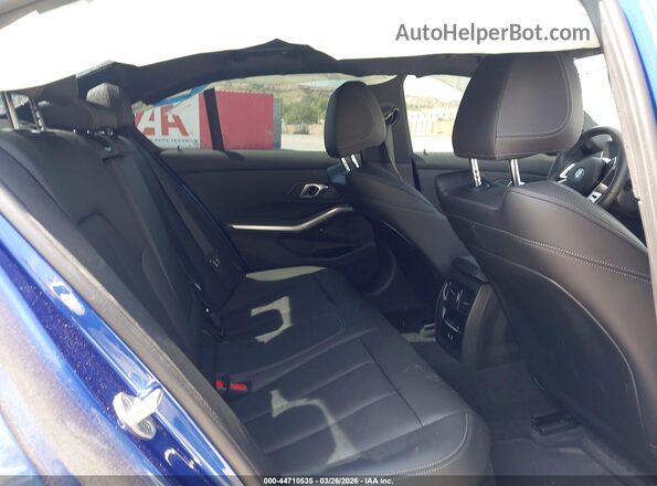 3MW69CW0XS8F61482 2025 BMW 3 SERIES Blue VIN sticker view