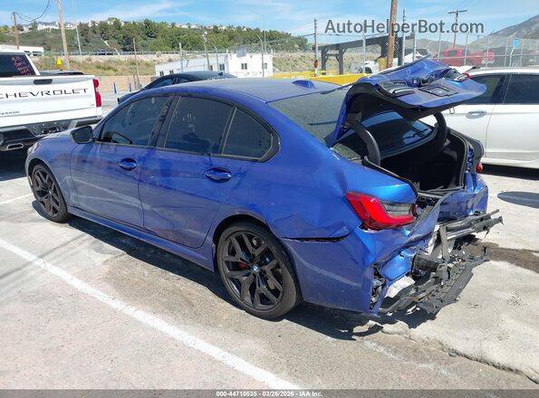 3MW69CW0XS8F61482 2025 BMW 3 SERIES Blue Rear left