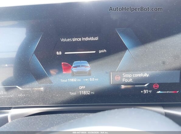 3MW69CW0XS8F61482 2025 BMW 3 SERIES Blue Rear seats view
