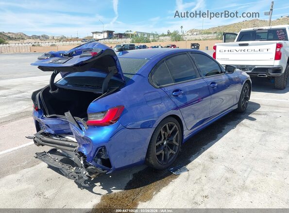 3MW69CW0XS8F61482 2025 BMW 3 SERIES Blue Rear right