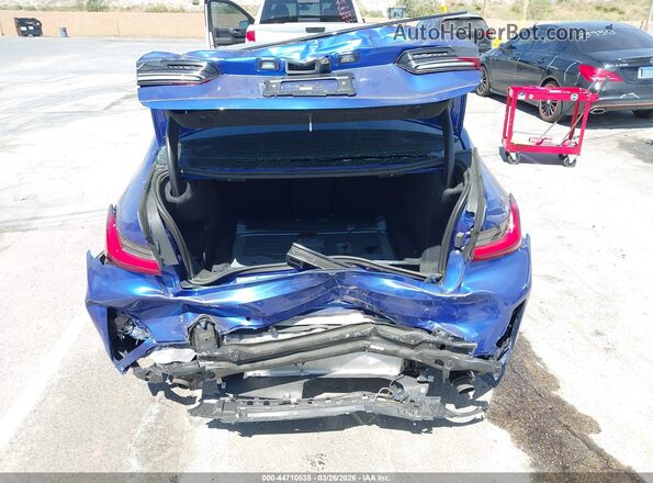 3MW69CW0XS8F61482 2025 BMW 3 SERIES Blue Front view