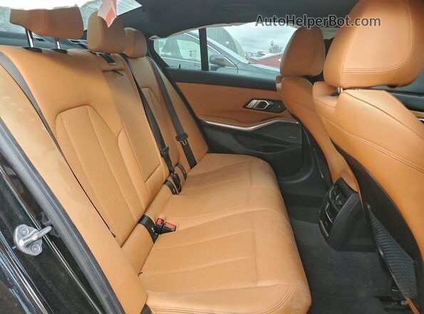 3MW69FF01P8D31502 2023 BMW 3 SERIES Black Vista de los asientos traseros