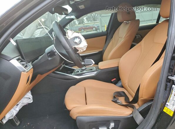 3MW69FF01P8D31502 2023 BMW 3 SERIES Black Vista interior delantera