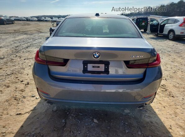 3MW69FF05R8E57557 2024 BMW 3 SERIES Gray Widok z tyłu