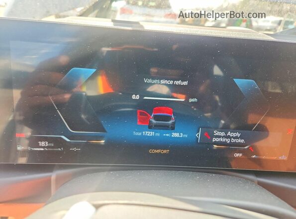 3MW69FF05R8E57557 2024 BMW 3 SERIES Gray Widok zestawu wskaźników