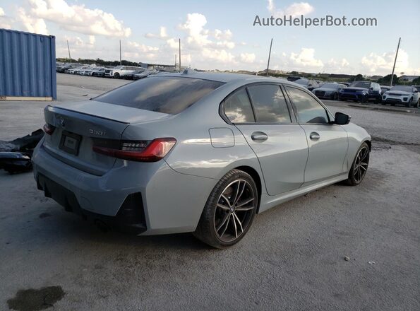 3MW69FF06R8E25412 2024 BMW 3 SERIES Серый Задняя правая четверть