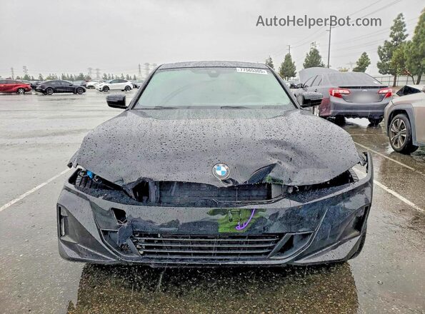 3MW69FF09P8D05634 2023 BMW 3 SERIES Black Դիմացի տեսք
