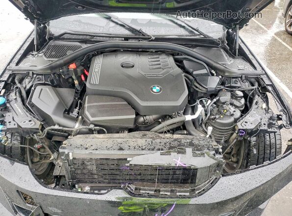 3MW69FF09P8D05634 2023 BMW 3 SERIES Black Սալոնի հետևի տեսք