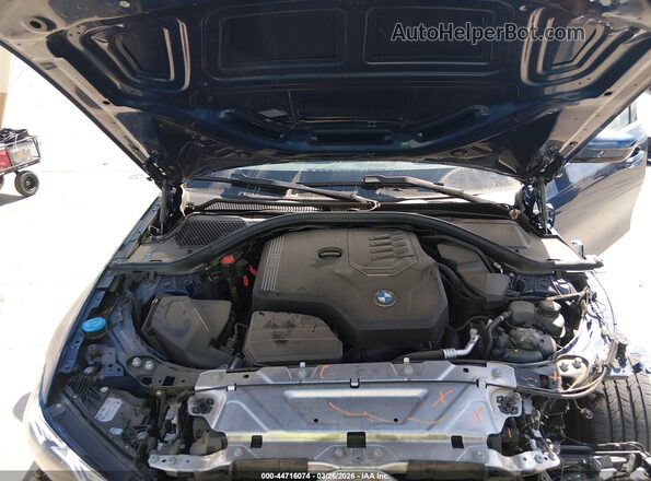3MW69FF09R8E17174 2024 BMW 3 SERIES Blue Widok z tyłu