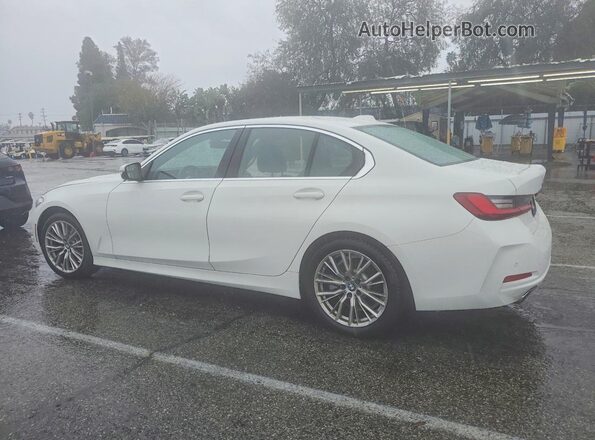 3MW69FF09R8E26652 2024 BMW 3 SERIES White უკანა მარცხენა