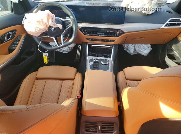 3MW89CW00T8F95716 2026 BMW 3 SERIES Gray Առջևի վահանակի տեսք