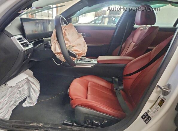 3MW89CW03S8F30714 2025 BMW 3 SERIES Белый Вид салона спереди