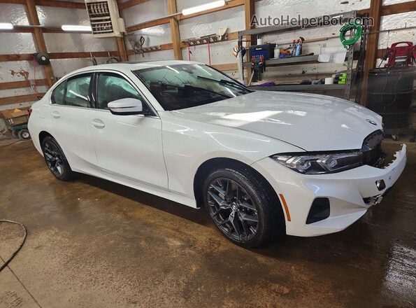 3MW89CW03S8F30714 2025 BMW 3 SERIES Белый Передняя правая четверть