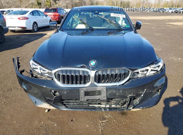 3MW89CW05S8F03725 2025 BMW 3 SERIES Black Widok z przodu