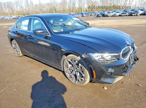 3MW89CW05S8F03725 2025 BMW 3 SERIES Black Przód prawy